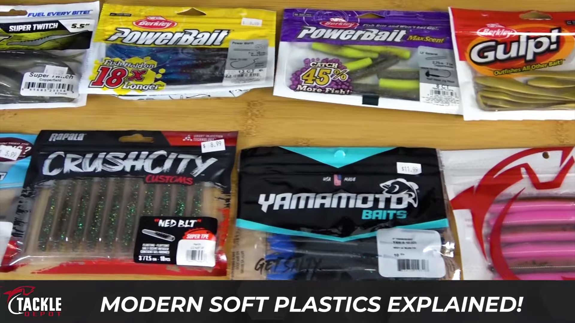 Modern Plastic Baits Explained - Tackle Depot