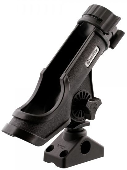 Scotty Powerlock Rod Holder Black with 241 Side-Deck Mount