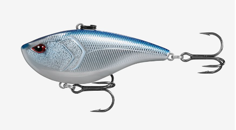 El Diablo-Lipless Crankbait-3 -3/4oz-Chrme Blue Back