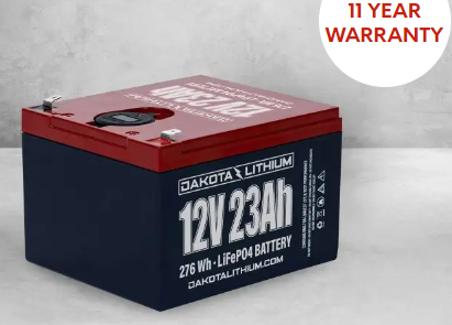 Dakota 12v 23Ah USB Lithium Battery