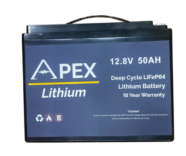 Apex Lithium Batteries 12V 50AH