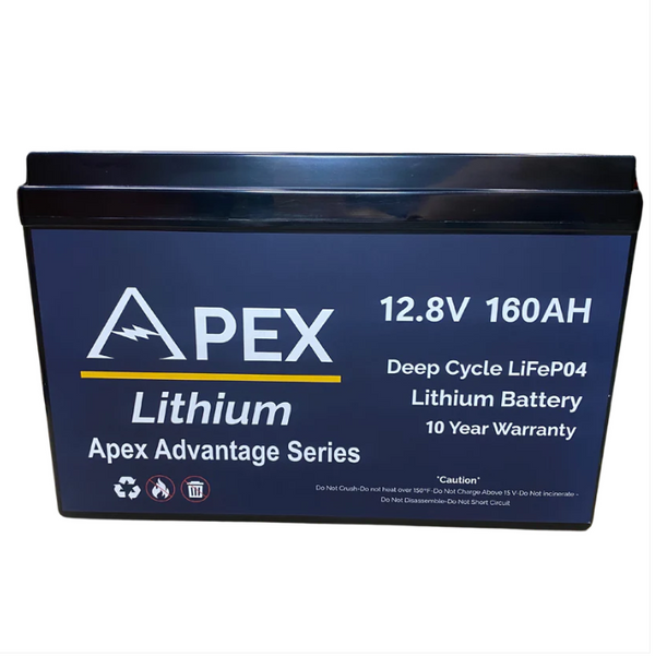 Apex Advantage Series Lithium Batteries 12V 160AH