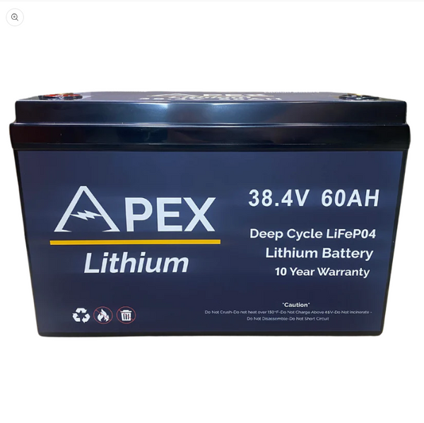 Apex Advantage Series Lithium Batteries 36V 60AH