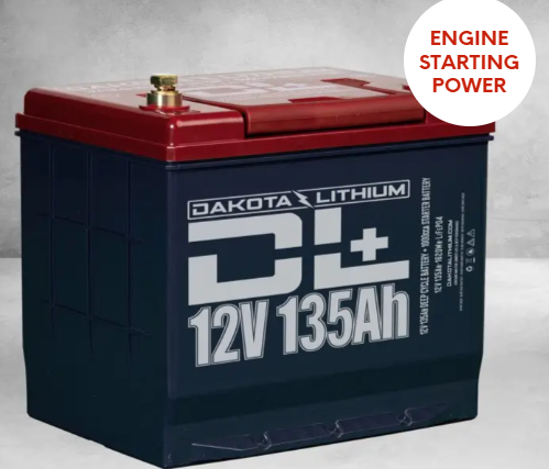 Dakota DL 12v 135Ah Lithium Battery