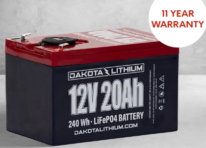 Dakota 12v 20Ah Lithium Battery