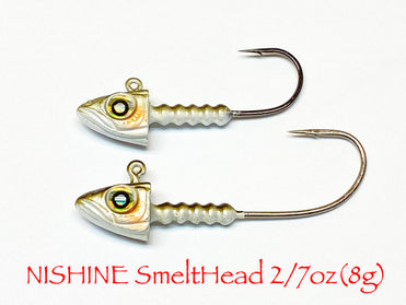 Nishine Smelthead Jig head 2/PK