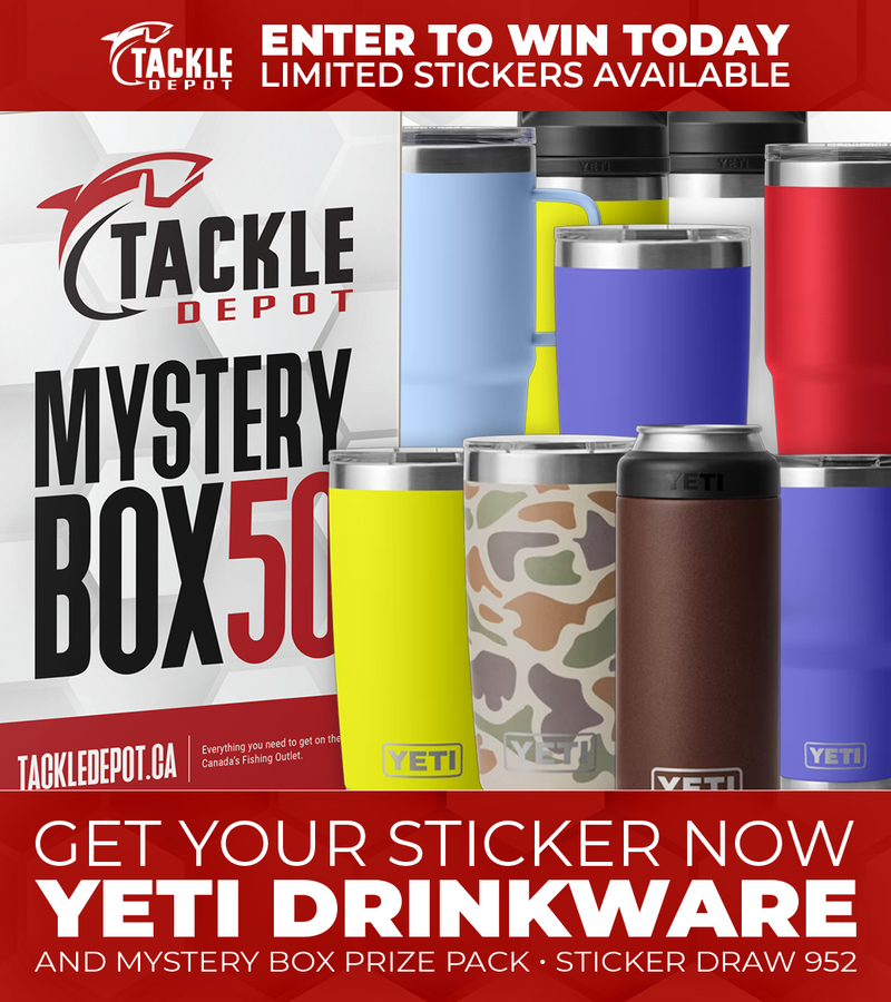 Tackle Depot Sticker Draw 952