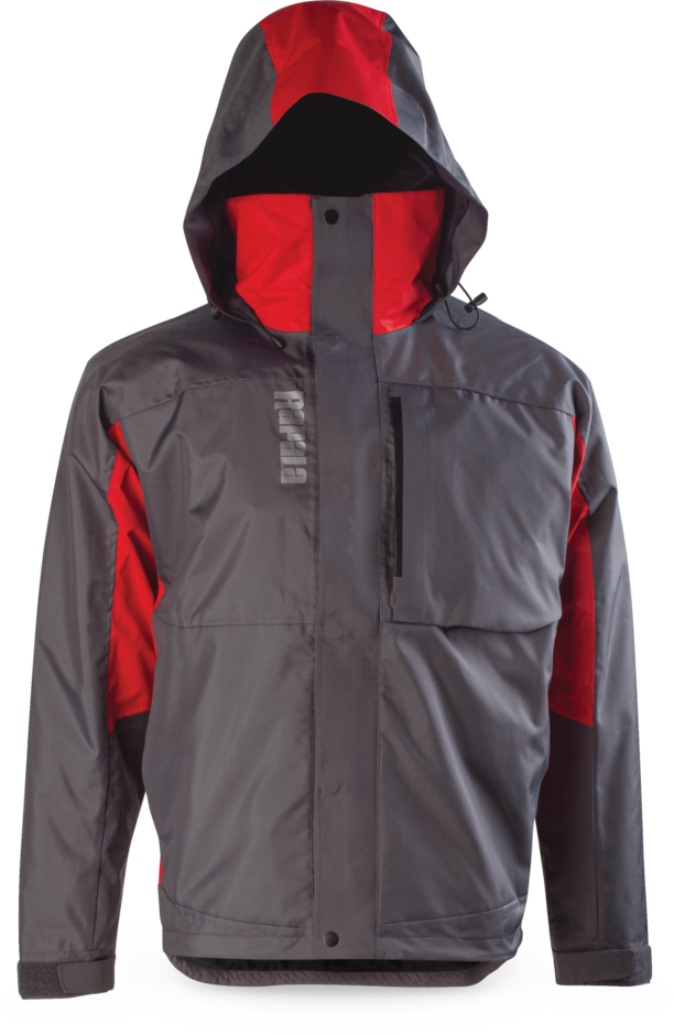 Rapala Rain Jacket Grey Red