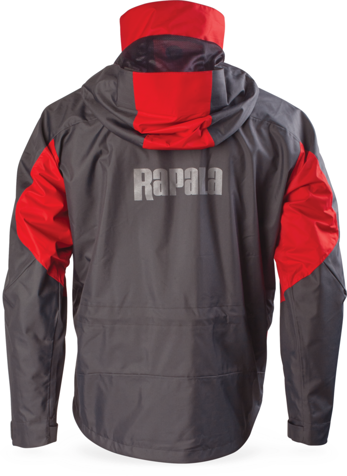 Rapala Rain Jacket Grey Red