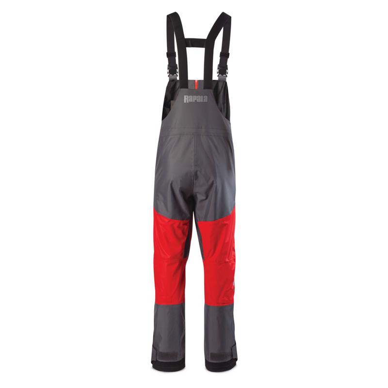 Rapala Rain Bibs Grey Red