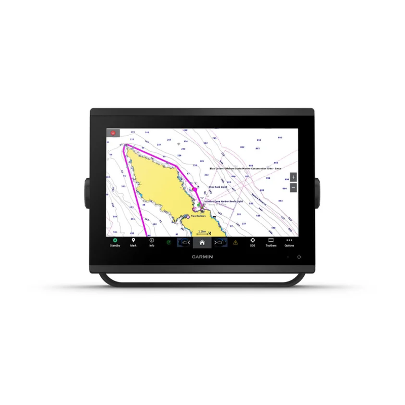 Garmin 12" GPSMAP 1223xsv, SideV, ClearV and Traditional CHIRP Sonar with Worldwide Basemap