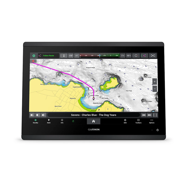 Garmin 16" GPSMAP 1643xsv SideVü, ClearVü and Traditional CHIRP Sonar with Mapping