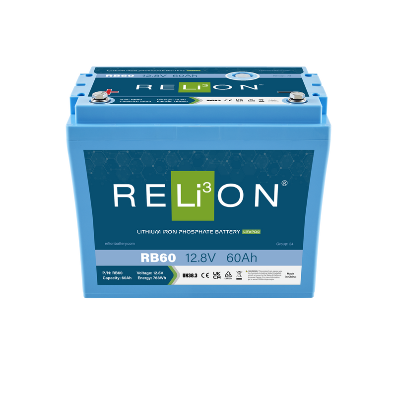 Relion Lithium Battery 12V 60AH G24