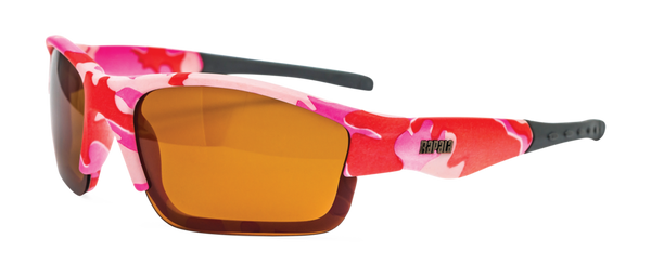 Rapala Girls Polarized Fishing Glasses Pink Camo