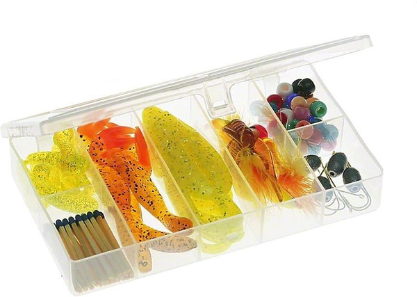 Topwin Fishing Tackle Boxes Fixable 10 Compartment Plastic Storage