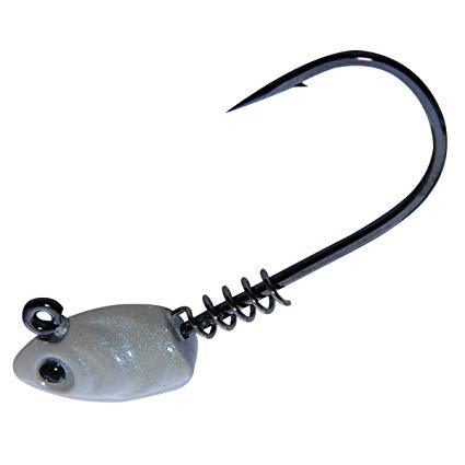 25pcs/Box Weighted Swimbait Hook Black Weighted Twistlock with Centering  Pin Wegihted Fishing Hooks for Soft Plastic Worm Lure Mixed 5 Sizes