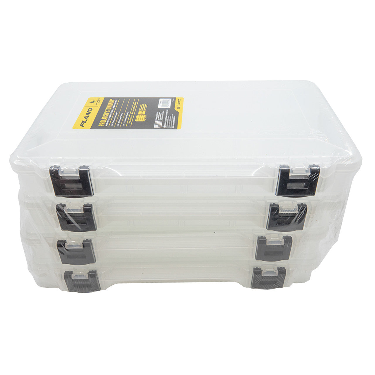 Plano Waterproof 3700 Deep Tackle Utility Box - Clear - Clear