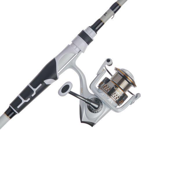  Abu Garcia Max Ice Spinning Fishing Reel, Size 5 (1523300),  Right/Left Handle Position, Lightweight Construction, 4 Bearings for Smooth  Operation, Ideal for Accurate, Distant Casting,Silver : Sports & Outdoors