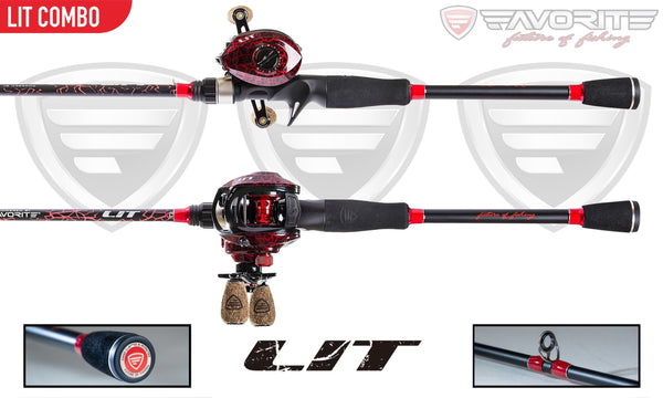 Combo Spinning Set Up = Favorite X1 Fishing Rod 6ft 6in 4-18g Kinetic 2000  Reel, Fishing Lures Ltd