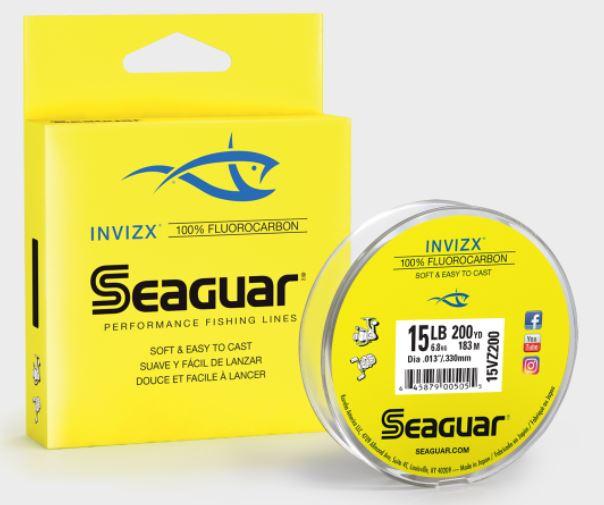 Seaguar Invizx Fluorocarbon Fishing Line 600 yard spool
