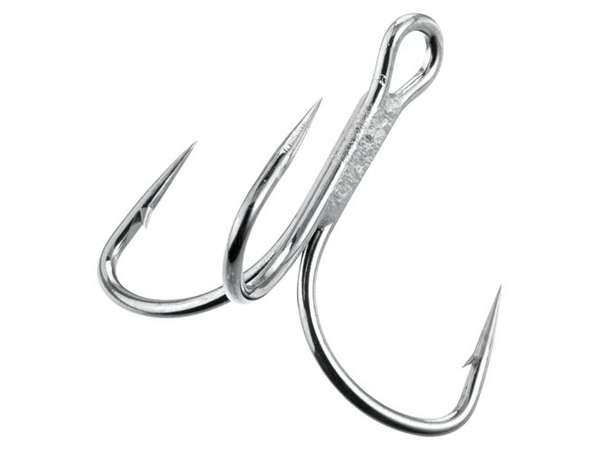  Owner American 5666-119 Stinger-66 Treble Hook, Size 1/0,  Short Shank, 4X : Fishing Hooks : Sports & Outdoors