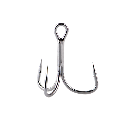 Gadpiparty 20 Pcs Fishing Three Hook Hook Saltwater Lures Outdoor Hooks for  Hanging Fishing Bait Fishing Hooks and Weights Saltwater Fishing Hook Peg