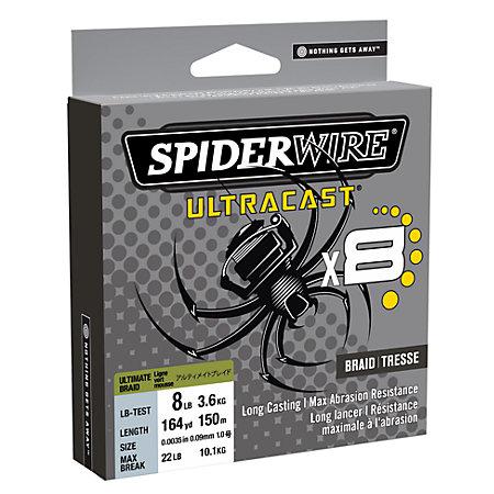 Spiderwire Ultracast Invisi-Braid Fishing Line, 300 yd Filler Spool
