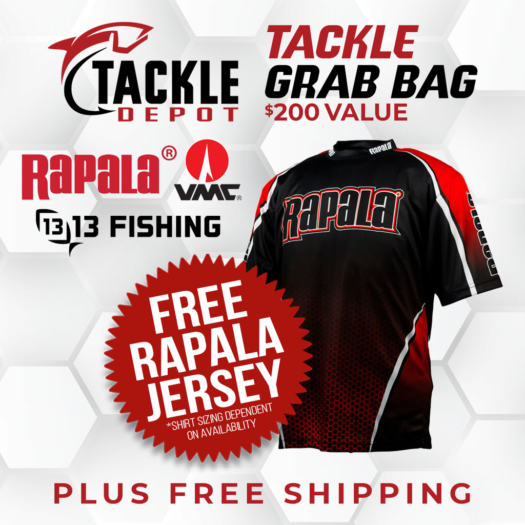 RAPALA & MORE GRAB BAG ($200 VALUE + FREE SHIPPING*) - Tackle Depot