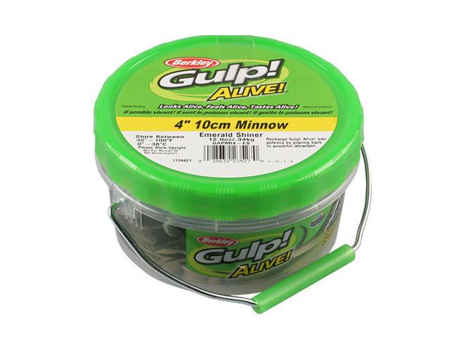 Gulp! Alive! Minnow Jar Green Shiner