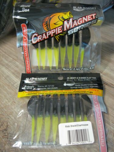 Leland Lures 1 3/4 Crappie Magnets - Orange/Chartreuse 15 pack, Soft  Plastic Lures -  Canada