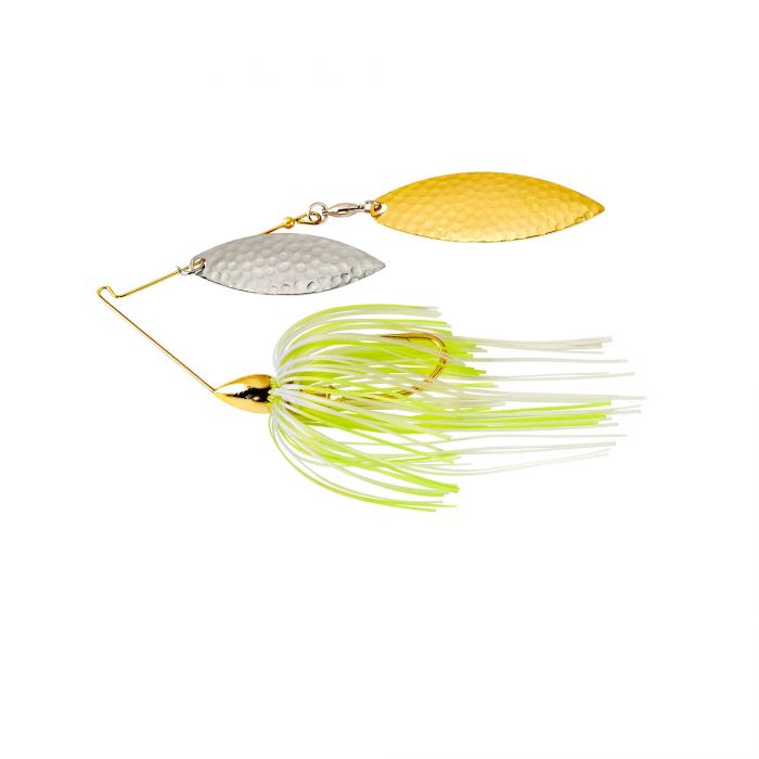 War Eagle Gold Frame Double Willow Spinnerbait 1/2oz - Tackle Depot